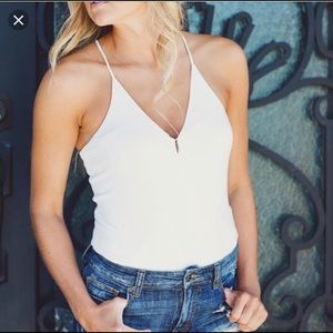 Kittenish (Jessie James Decker) white bodysuit